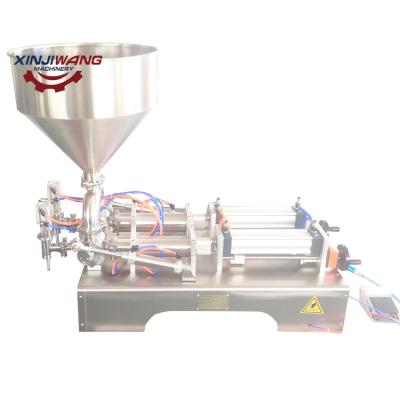 China New Type Liquid Filling Machine Horizontal Semi Automatic Horizontal Filling Food Machine for sale