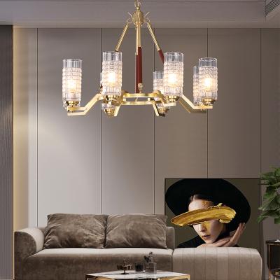 China Simplicity Contemporary Modern Home Decor Ceiling Chandeliers Luxury Pendent Light for sale