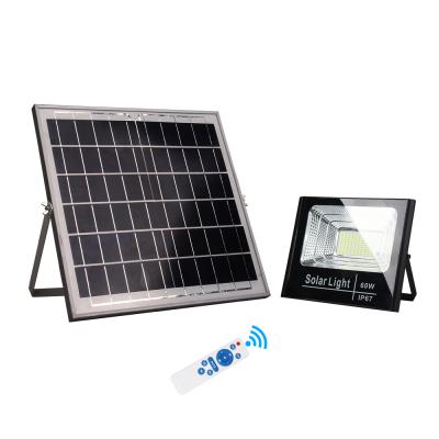 China High Brightness Led Solar Powered Flood Light 100w Solar Outdoor Led Flood Light for sale