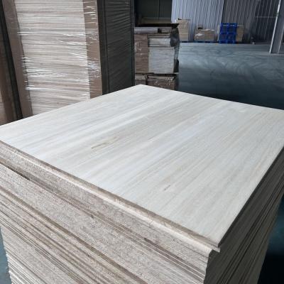 China Custom Size Wood Tabletop with Bleached Paulownia Panel and 2440x1220 or 1200x600 Size for sale