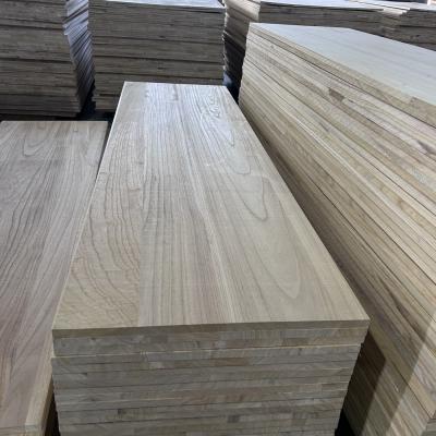 China Home AA Lumber Panel Made of Paulownia Wood for Natural Home Design in Natural Wood Finish for sale