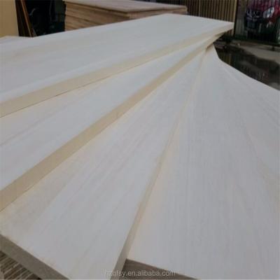 China Customized Wooden Moulding Solid Wood Timber Paulownia Wood Board in Natural Color for sale