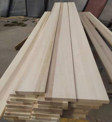 China Solid Wood Poplar Edge Glue Board for Bed Slats Width 100-1220mm FSC 100% Certified for sale