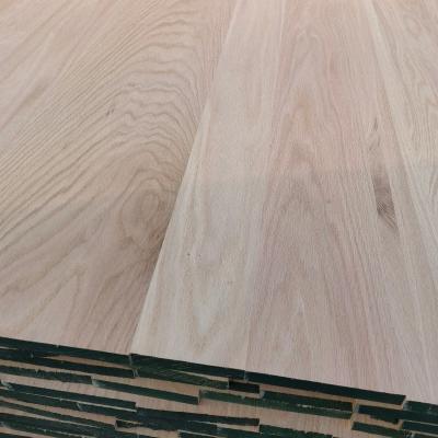 China AA Grade North American Red Oak Custom Size Straight Panel Solid Board Online Technical Support for sale