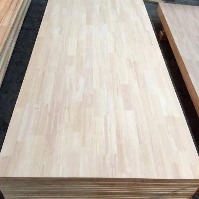 China 100-1220mm Width Rubber Finger Jointed Wood Boards Furniture Table Top Rounded Corners for sale