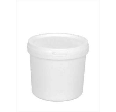 China Durable Food Grade PP Large Round Plastic Water Bucket Ice Bucket With Screw Lid for sale