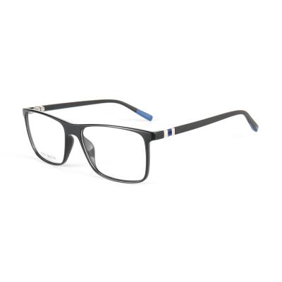 China Comfortable classic optical frame square tr90 optical glass frame anti blue light for sale