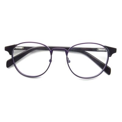 China Optical Frame Customized Classic Oval Metal Glasses Optical Frames for sale