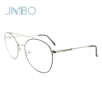 China Optical Frame Concise Design Unisex Metal Glasses Frame Optical for sale