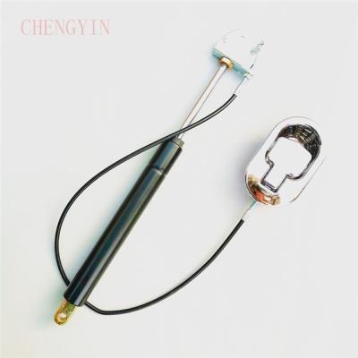 China Silver Lockable Spring Gas Spring With Key For Medical Chair for sale