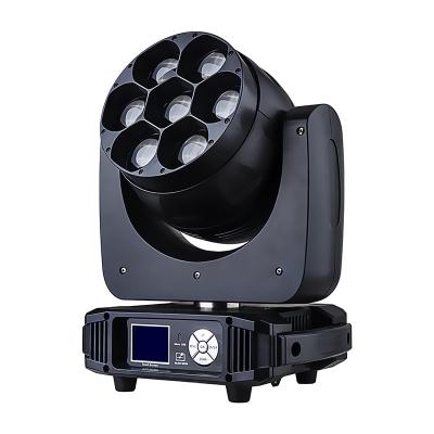 China Cheap Hot Sale LED 7*40 RGBW Portable Led Beam Stage Zoom Wash Beam Moving Head Light for sale