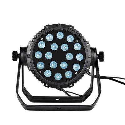 China 6 uv waterproof theme park wash effect light 18 x 18w rgbwa in 1 par ip65 outdoor led par led 18w for sale