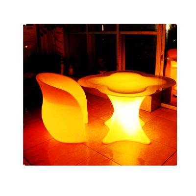 China Latest 16 Bars Table Color Furniture Unique Hotel Supplies Outdoor Furniture Changeable Luminescent LED Bar Saki Buff for sale