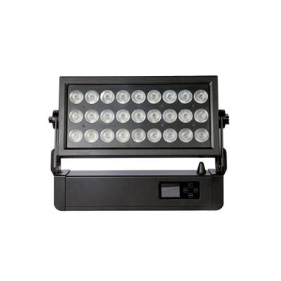 China Sports Stadiums 600w 27x20w RGBW 4in1 MBS P5 Wall Washer Light IP65 Outdoor Stage Wall Washer Lighting Led City Color Light Radio for sale