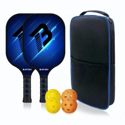 China Pickleball Paddle Kids Pickleball Paddle Set Carbon Graphite Pickleball Paddle Racket P-602 for sale