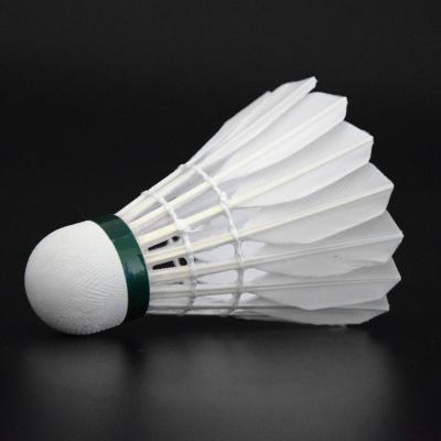 China Top Grade Professional Tournament Duck Feather Badminton Shuttlecock Same As Victor Gold NO.1 Feather Shuttle for sale