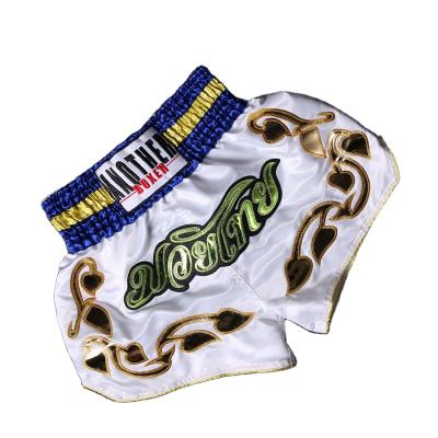 China Custom made 100% polyester sublimation printed high quality satin muay thai boxing thai shorts for women for sale