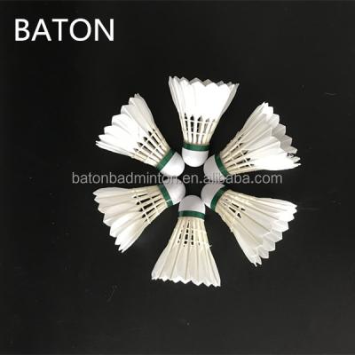 China Game made of china feather shuttlecock badminton quality like Feiyu for indoor training for sale