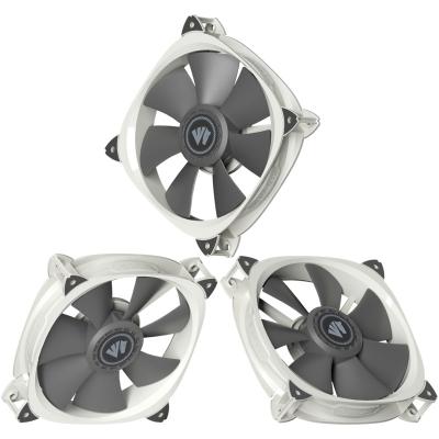 China Free Sample OEM Factory Price Silent Cooling Fish-Pwm DC 12V CPU Cooling (Gray White) ARGB for sale