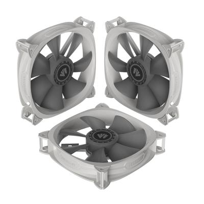 China Quiet Fishbone Gray Quiet Pwm Case High Performance PC Case 12v 4-Pin Pwm Fans Fans for sale