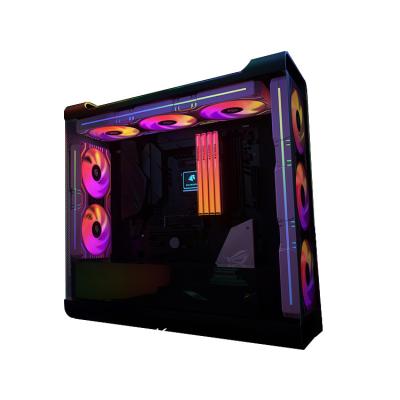 China Computer Case Asiahorse Factory Direct Sale RGB Chassis Fan 240mm Wind Air Cooling Fans for sale