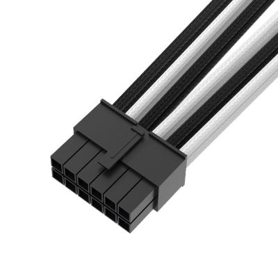 China Factory custom 12pin 18awg long life high temperature and flame retardant extension of PC power supply. Cable for 3.0 Series Pcie Graphics Card for sale