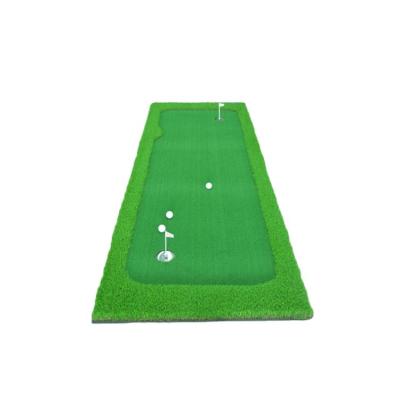 China Golf Court Grass Putting Professional Portable Trainer Set Mini Training Aids Ball Return Mat Green Indoor Outdoor Auto for sale