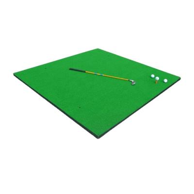 China Nylon Shockproof 3D Golf Hitting Mat Training For Dring Range Putting Green for sale