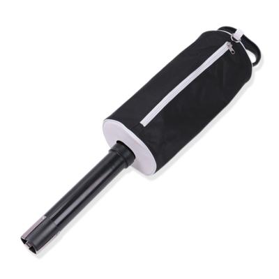 China Plastic+nylon golf ball pick up bag portable shag pointer with removable plastic tube for sale