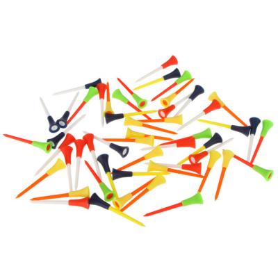 China Wholesale Golf Sport Durable Rubber Golf Tees Plastic Pegs for sale