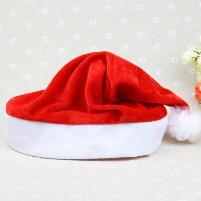 China 2021 Newest COMMON Logo Wholesale Custom Adult Fashion Christmas Hats for sale