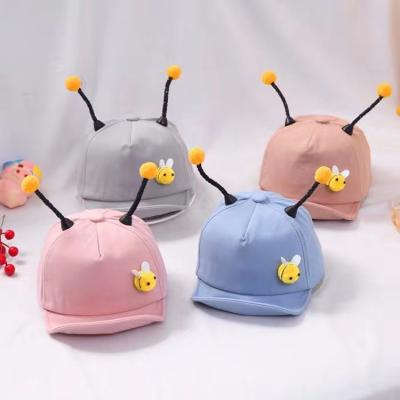 China HT-461 Cartoon Baby Designers Baseball Hats Plain Wholesale Cute Printed Cotton JOINT Unisex Baseball Cap Hat for sale