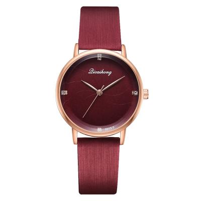 China WJ-8454 Fashion Charm High Quality Non-specific Alloy Watch Case Analog Watch Ladies Leather Watch for sale