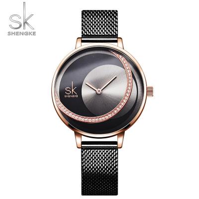 China SK0088L non-specific high quality cheap ladies fashion watch women quartz waterproof alloy case watch for sale