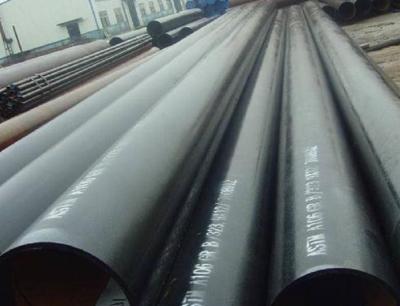 China Plain End Black Painting & Varnish Coating API 5L Gr.B Seamless Steel Line Pipe for sale