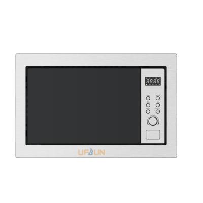 China Hotel OEM Stainless Steel 25L 1000W Sensor Convection Built In Microwave Oven With Grill for sale