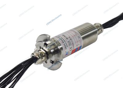 China 16 Channels SM MM Fiber Optic Rotary Joint With FORJs Slip Ring For Antenna for sale