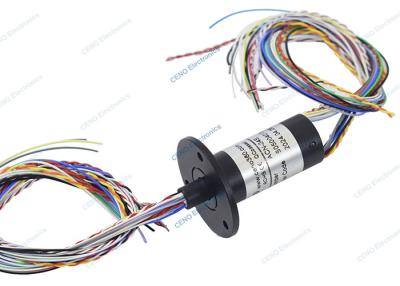 China Miniature HD-SDI Signal Slip Ring Capsule with OD 16mm For Video Monitoring for sale