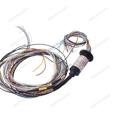 China HDMI Video Slip Ring Capsule with PLA analog Video & 100M Ethernet Signal for sale