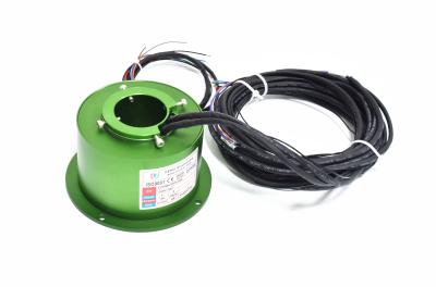 China IP67 4 Channel Numbers Waterproof Slip Ring Precious Metal Contact Material for sale