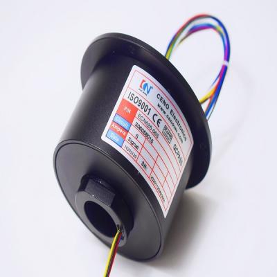 China Aluminium Housing 300rpm IP55 25.4Mm Rotating Slip Ring for sale