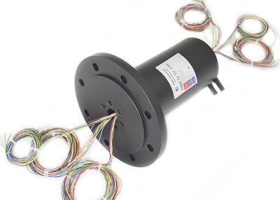 China Work Speed 300rpm Industrial Slip Ring 30x2A Fixed With Screws Precious Metal for sale