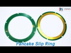 Flat PCB Pancake Slip Ring Rotary Joint 7mm Thickness For Excavator