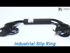 Rotary Industrial Slip Ring Multi - Channel 100rpm For Motion Simulator