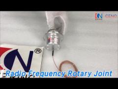 Solid Radio Frequency Rotary Joint SMA Interface Precious Metal