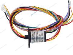 Low temperature slip ring with Electric Power and USB signal for Robot arm