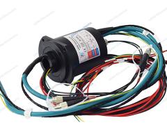 Low temperature integrate FORJs slip ring with Ethernet & fiber optic rotary joint