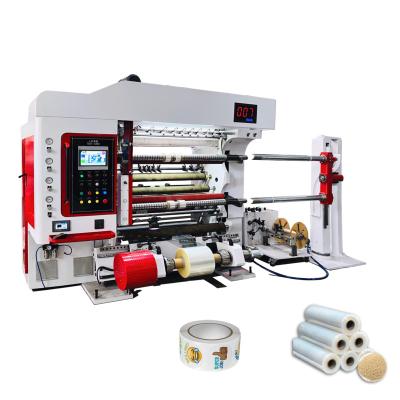 China Factory new 1300mm 2022 sticker heat sensitive paper slitting machine bopp tape slitting machine with 500m/min for sale