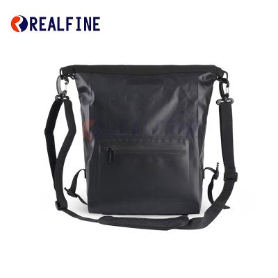 China Water Proof Floating Bags With External Seal Zipper Pockets, Black, 10 Liter Resistant for sale