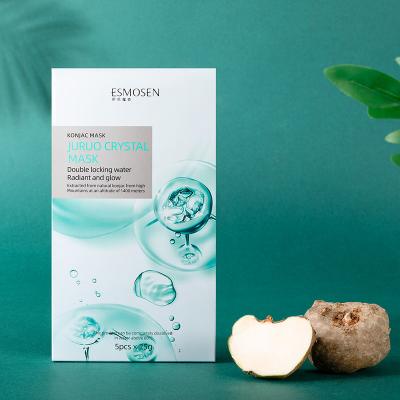 Chine Hydrater l'ODM d'OEM apaisant de peau de masque facial konjac d'exfoliation à vendre